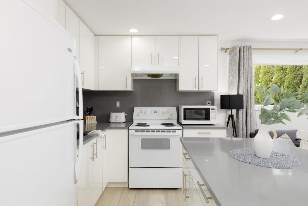 Stylish 1 BR Suite in North Vancouver 10 Mins ski Room