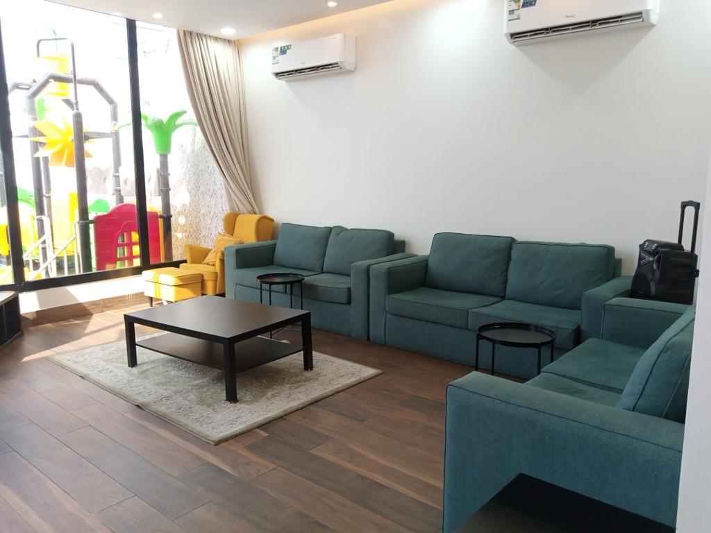 شاليه بتصميم مريح بمسبح وألعاب مائية | 3199 غرفة معيشة