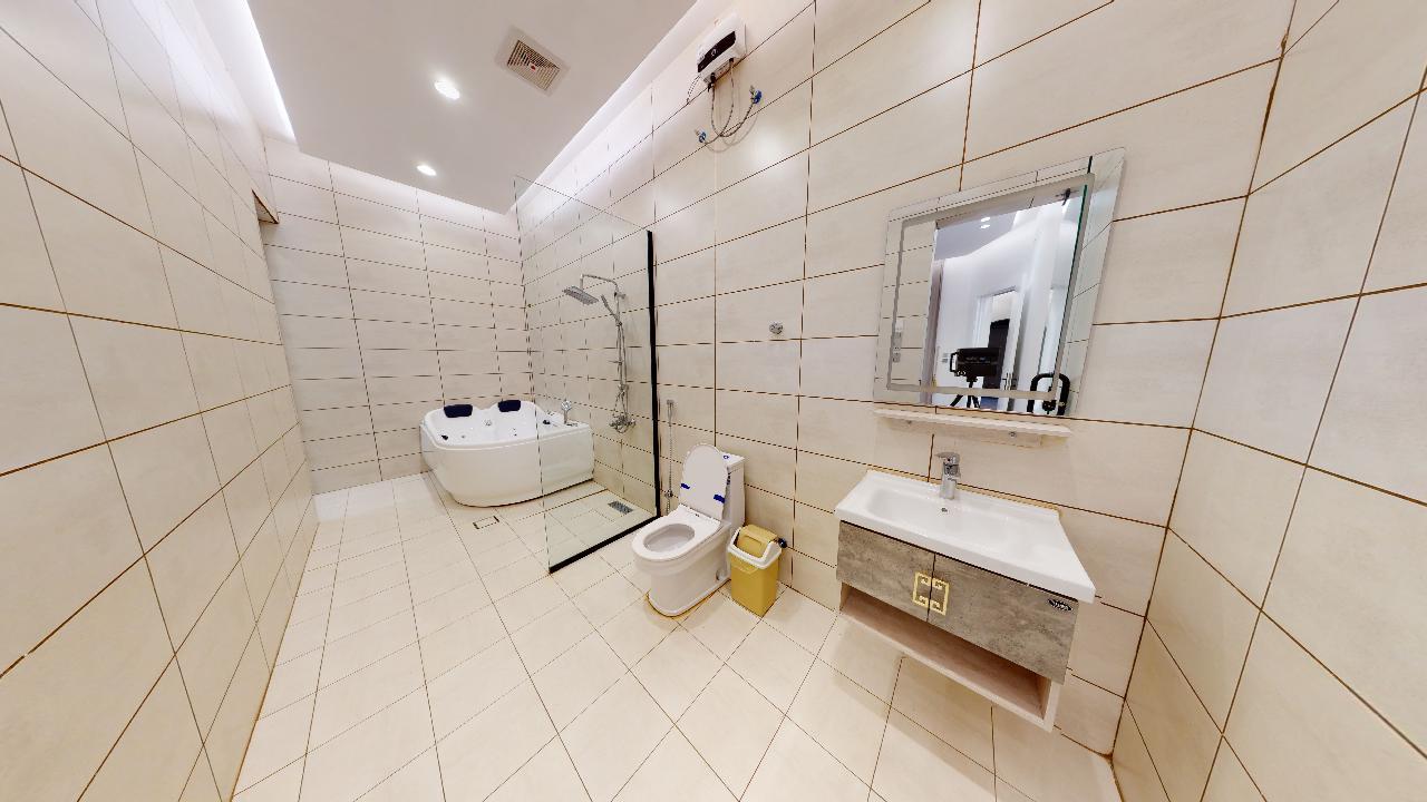 Attractive Chalet with Pool | 1448 Bathroom