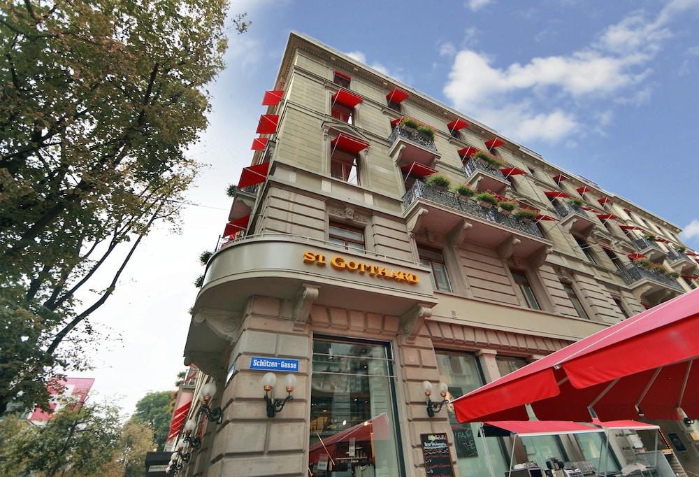 سانت غوتهارد هوتل تفاصيل الفندق من الخارج