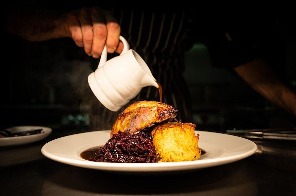 ذا بريس أوف فيزانتس الطعام والشراب