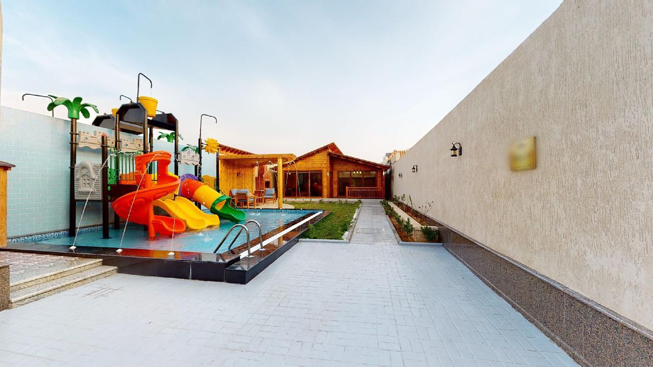 شاليه بتصميم أنيق وألعاب مائية | 266