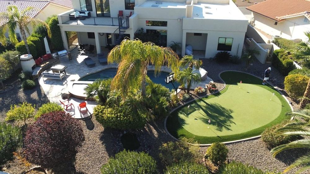 Luxury Contemporary Sanctuary w/ Pool and Views! Aerial View