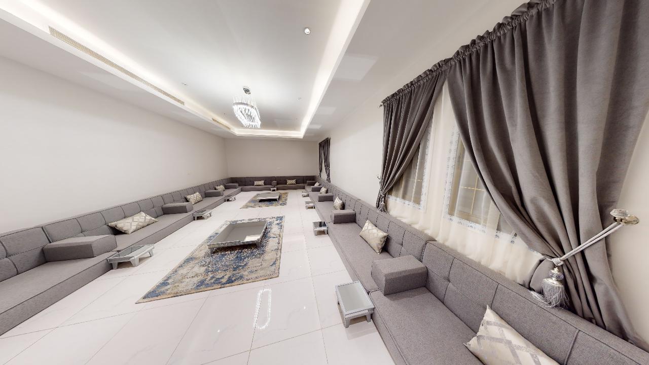 استراحة بتصميم مريح وأثاث مريح وبسيط | 2158