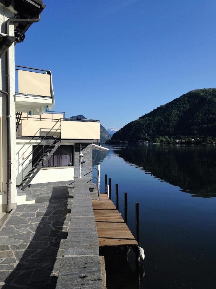 Direct on Lugano Lake Take a Swim From Your Villa Room