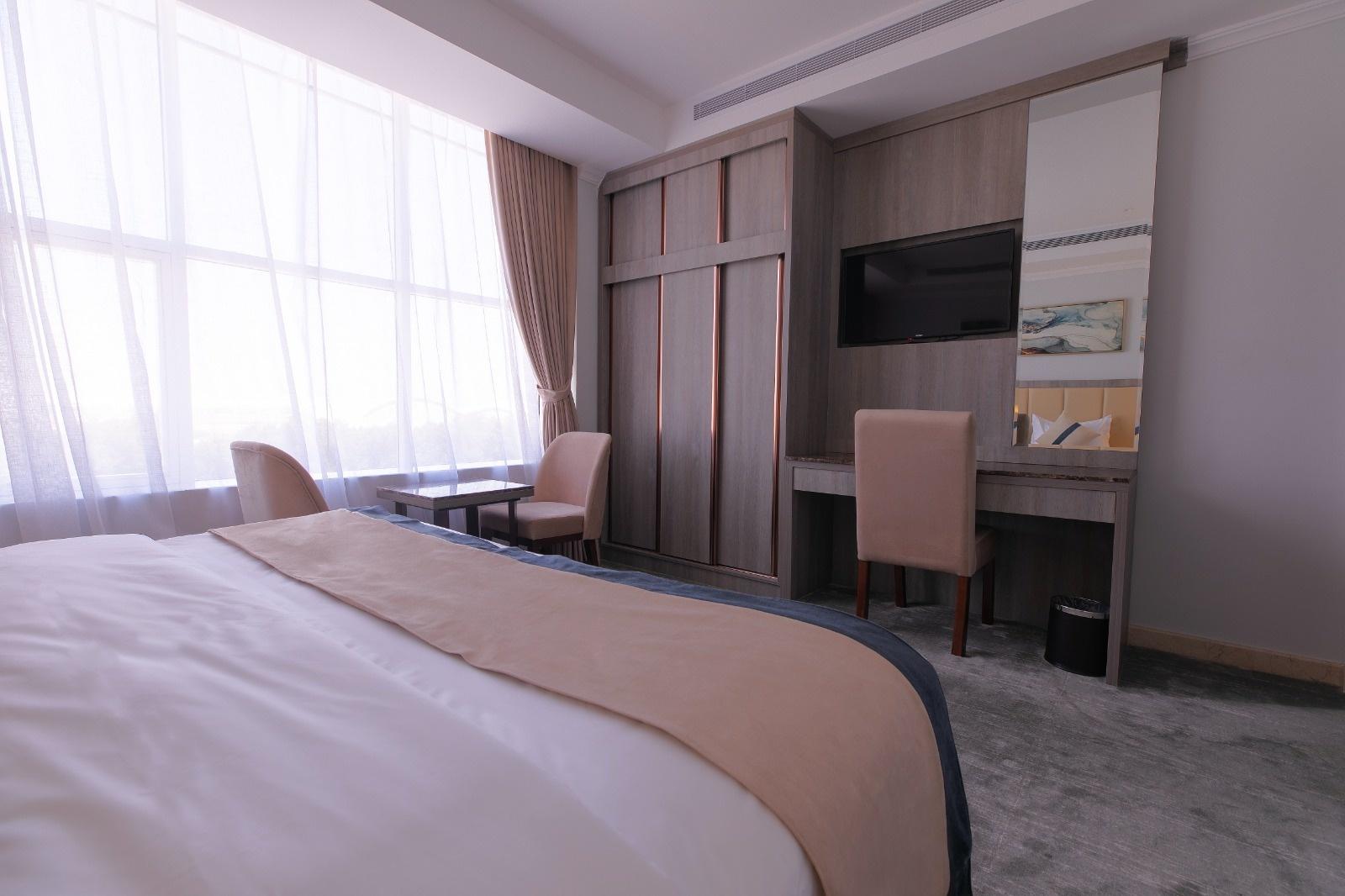 شقة بتصميم أنيق وخدمة الواى فاى | 3832 غرفة نوم