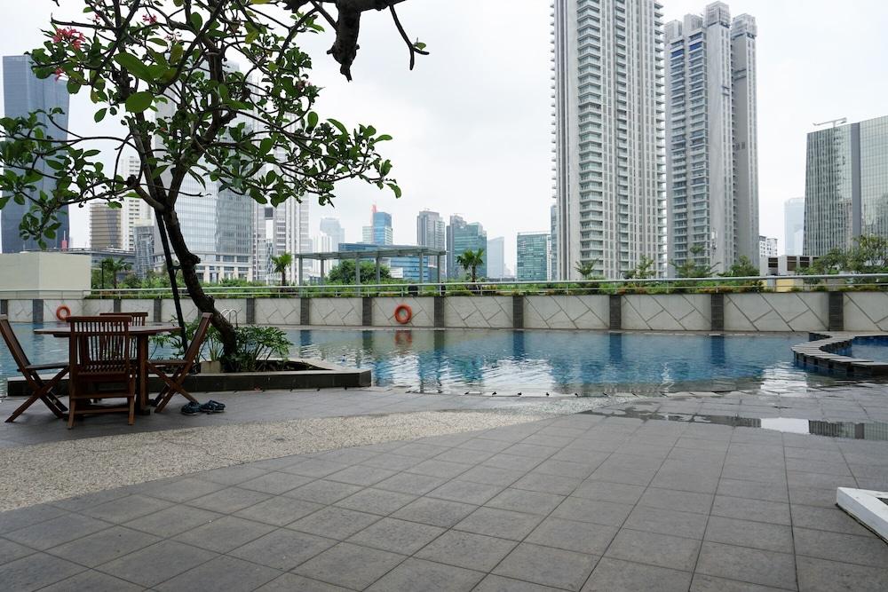 Best Location 2BR at The Wave Kuningan Apartment Waterslide