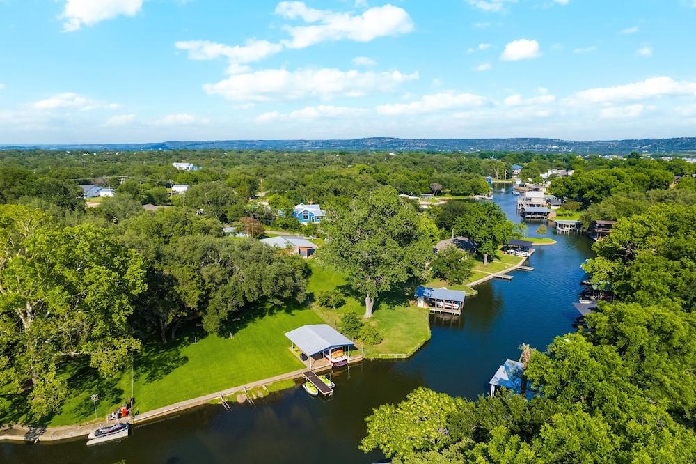 Waterside Dream - Waterfront Home on Lake LBJ Aerial View