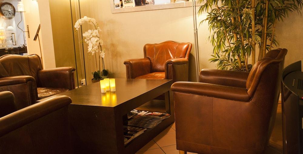 فليتشر هوتل-ريستورانت هايديهوف منطقة الجلوس في الردهة