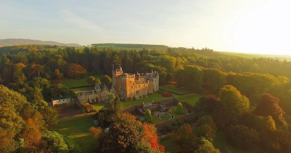Glenapp Castle Aerial View