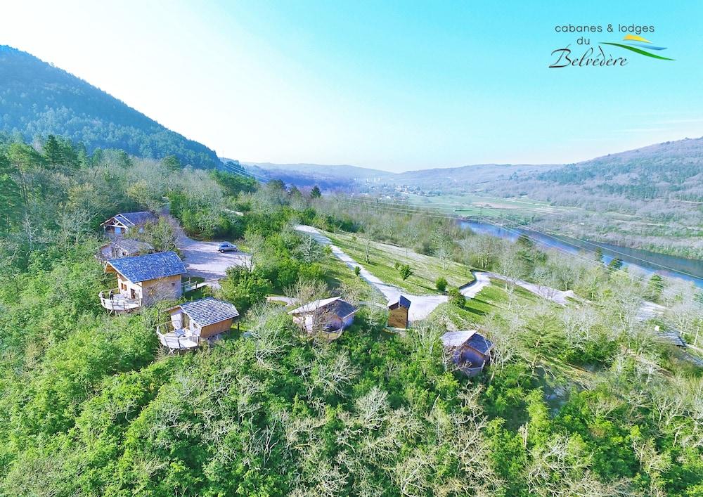 كابانيه إيه لودج دو بيلفيدير منظر من الجو