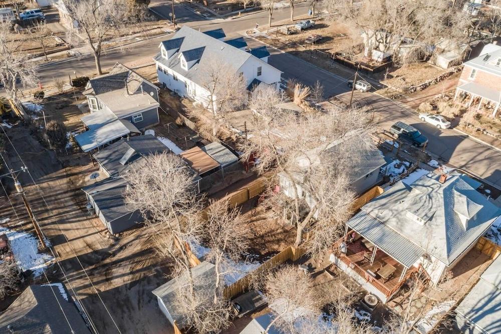 1893 Classic 4 Blocks From Great Dining & Shops Aerial View