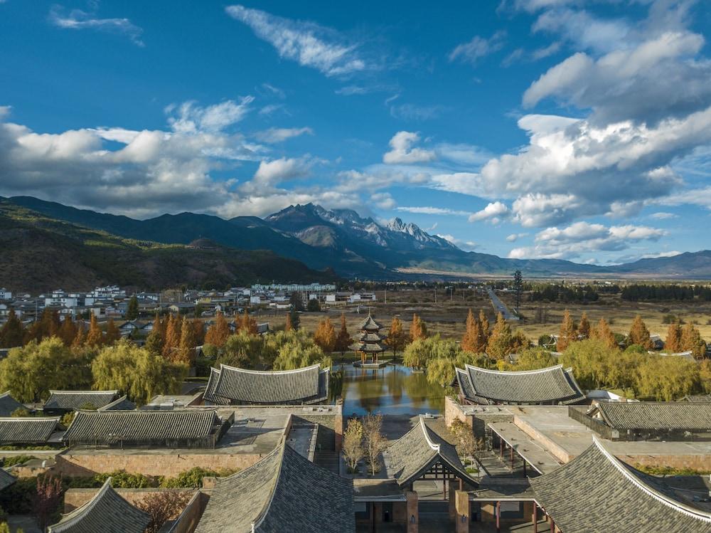 Banyan Tree Lijiang Aerial View