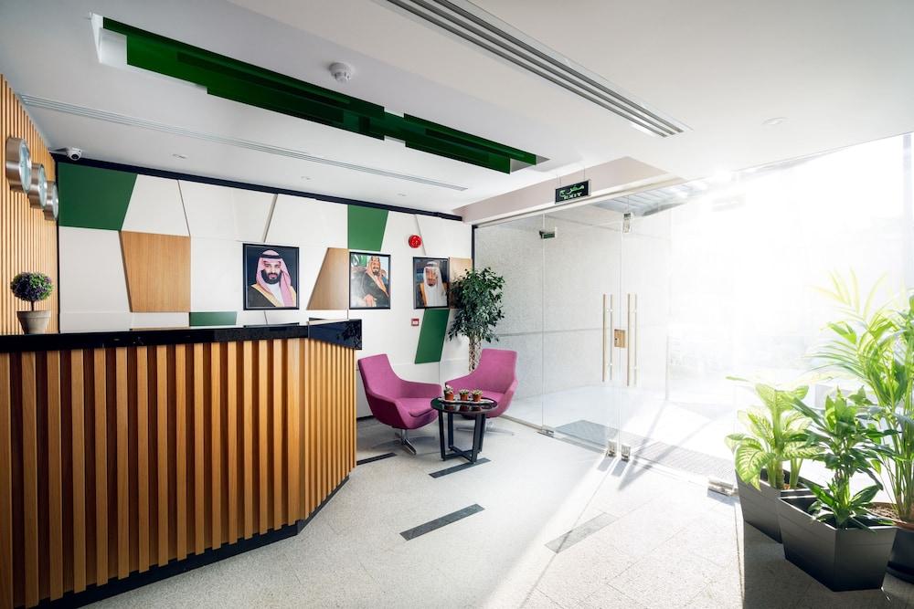 تايم ريزيدنس الدمام منطقة الاستقبال