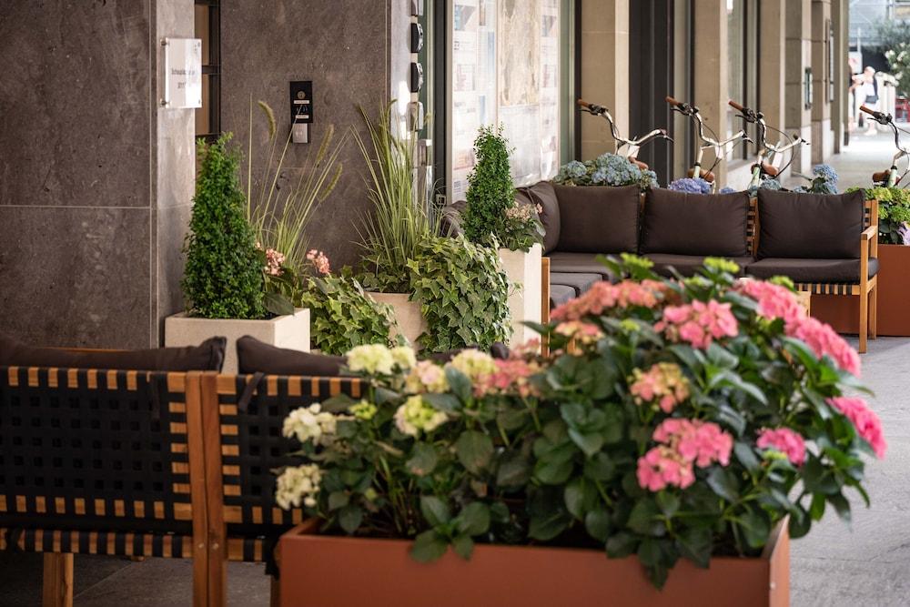 هوتل بارين أم بونديسبلاتز المنطقة الخارجية