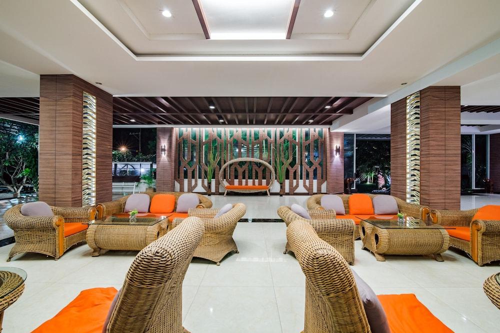 جولدن بيتش تشا أم هوتل منطقة الجلوس في الردهة