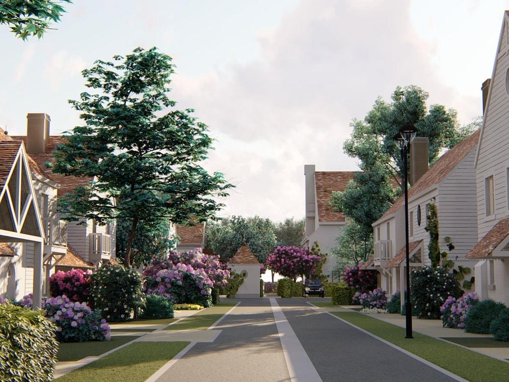 تريندي هوليداي هوم إن لويك وذ تيريس المنطقة الخارجية