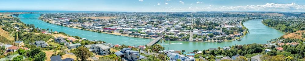 A bit of New York in Whanganui HOME STAY Aerial View
