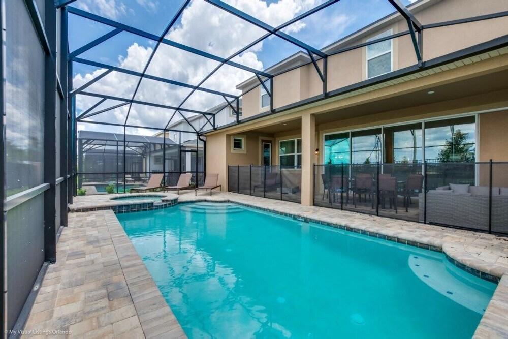 Solara 9bed 6.5ba Villa Games, Pool Waterslide