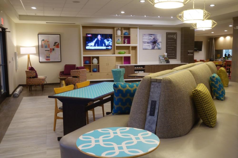 Home2 Suites by Hilton Raleigh Durham Airport RTP Lobby Sitting Area