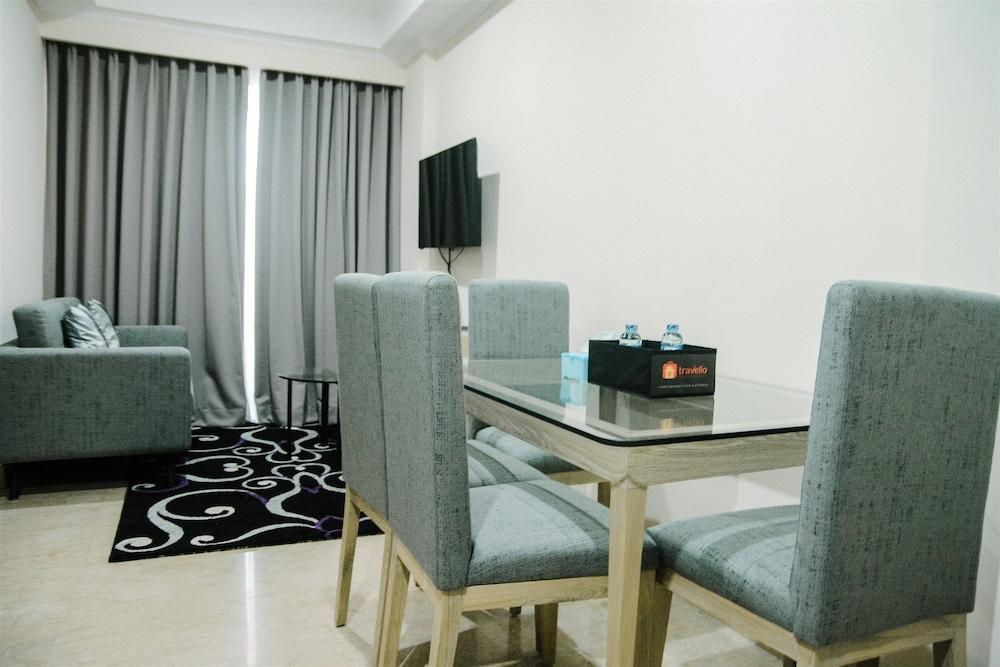 2BR Deluxe and Modern Menteng Park Apartment Interior