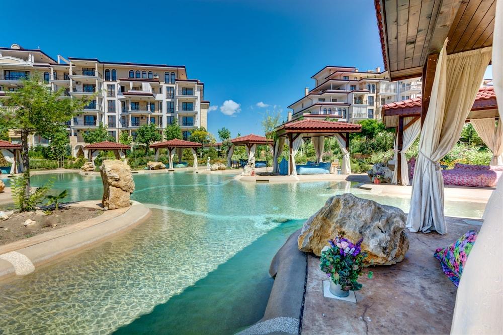 Apartments in Complex Poseidon Outdoor Pool