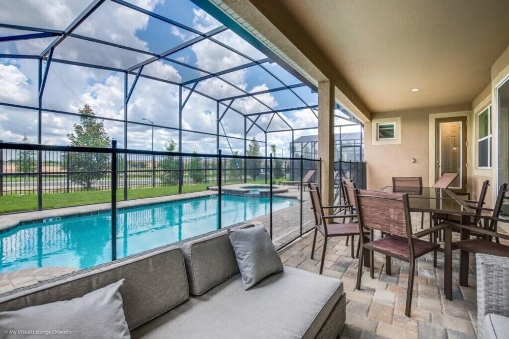 Solara 9bed 6.5ba Villa Games, Pool Waterslide