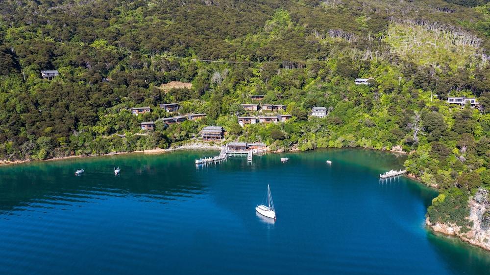 Bay of Many Coves Resort Aerial View