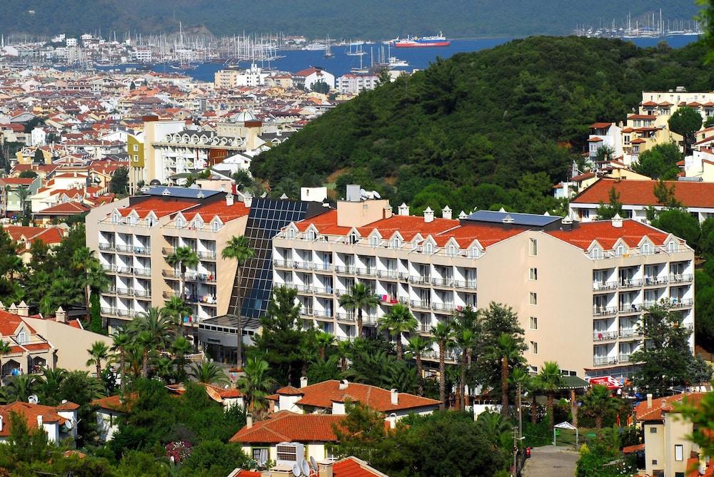 كيرفانساراي مارماريس هوتل آند أبارتس منظر من الجو