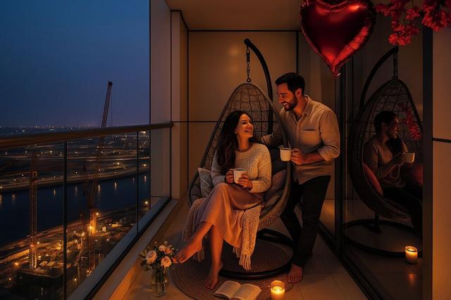 شقة عصرية بغرفة نوم واحدة في أبراج زادا