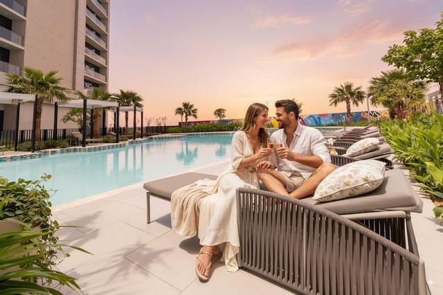 كي روك ليفينج - شقة فاخرة بغرفتَي نوم في الخليج التجاري